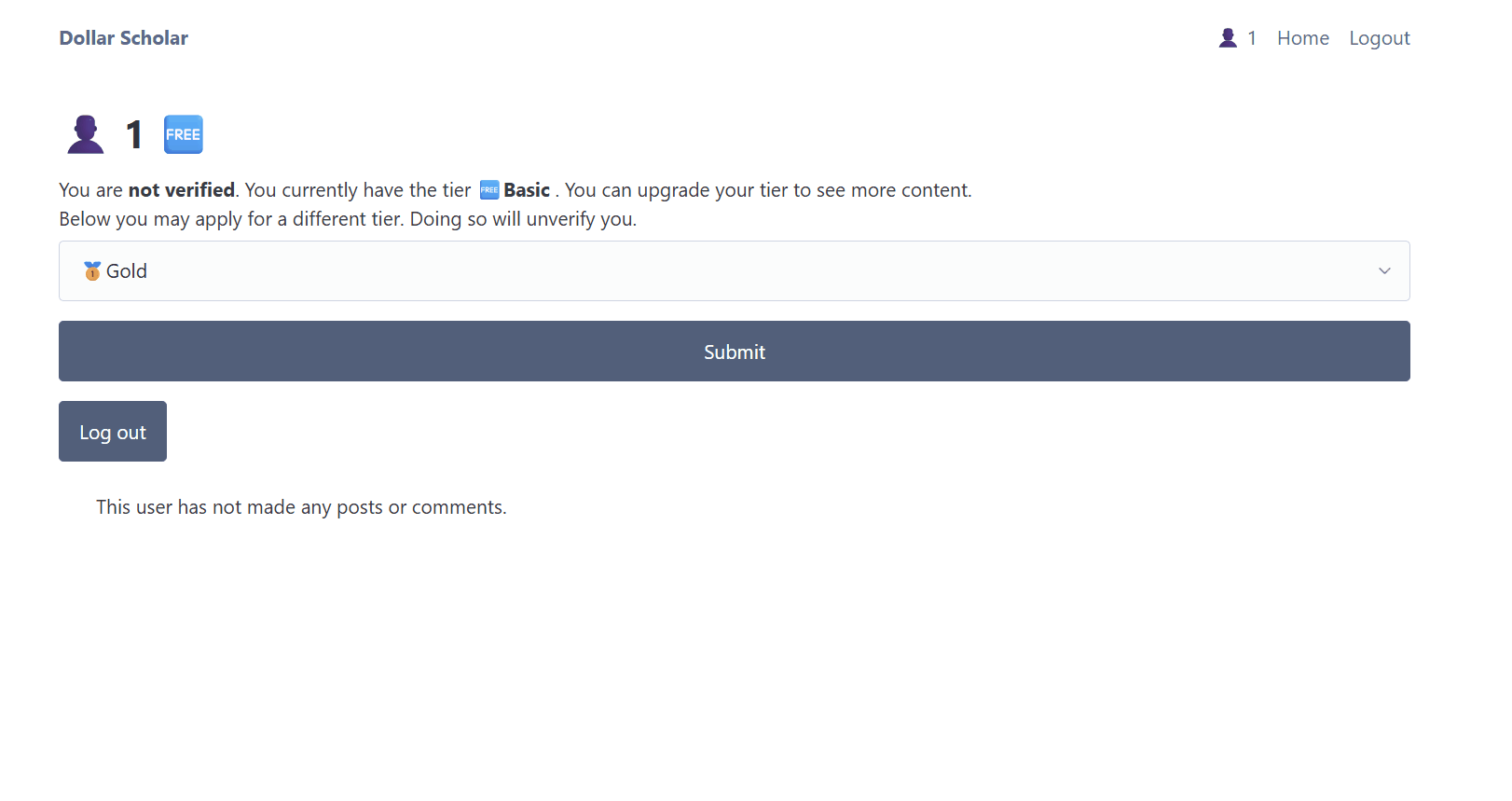 BASIC ACCOUNT CAN'T SEE OR POST COMMENTS