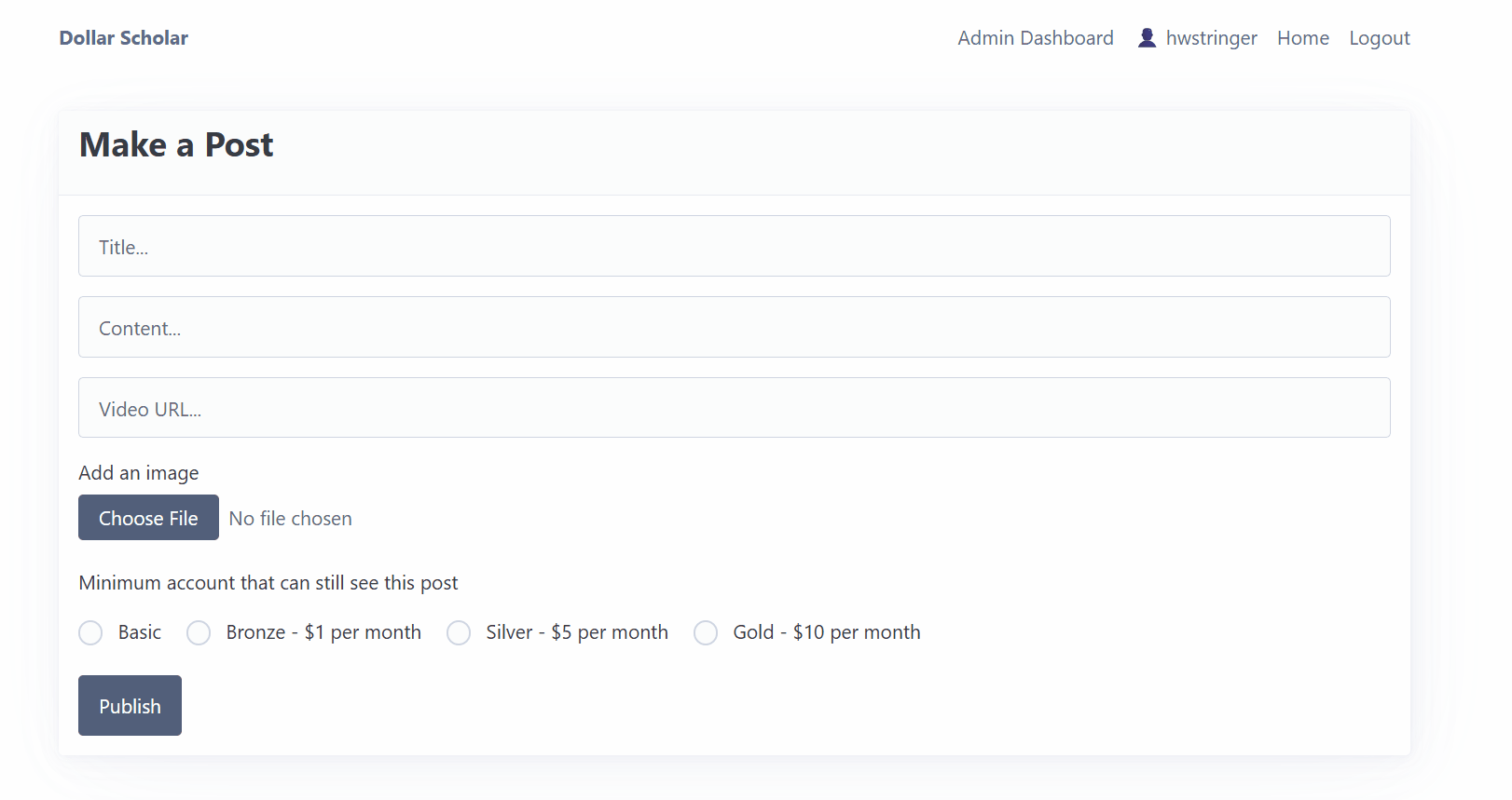 POST CREATED SUCCESSFULLY